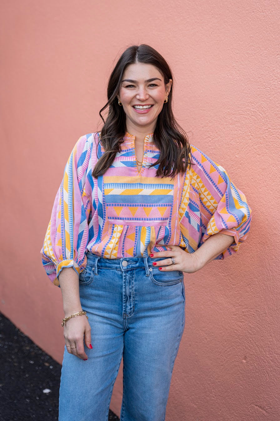 The Candy Striped Popover