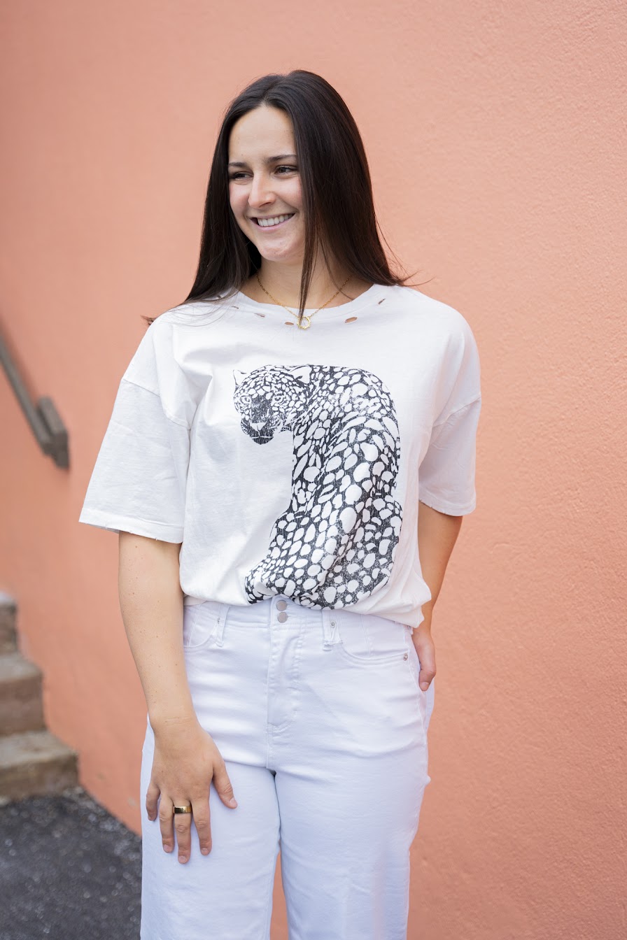 Cheetah Oversized Tee