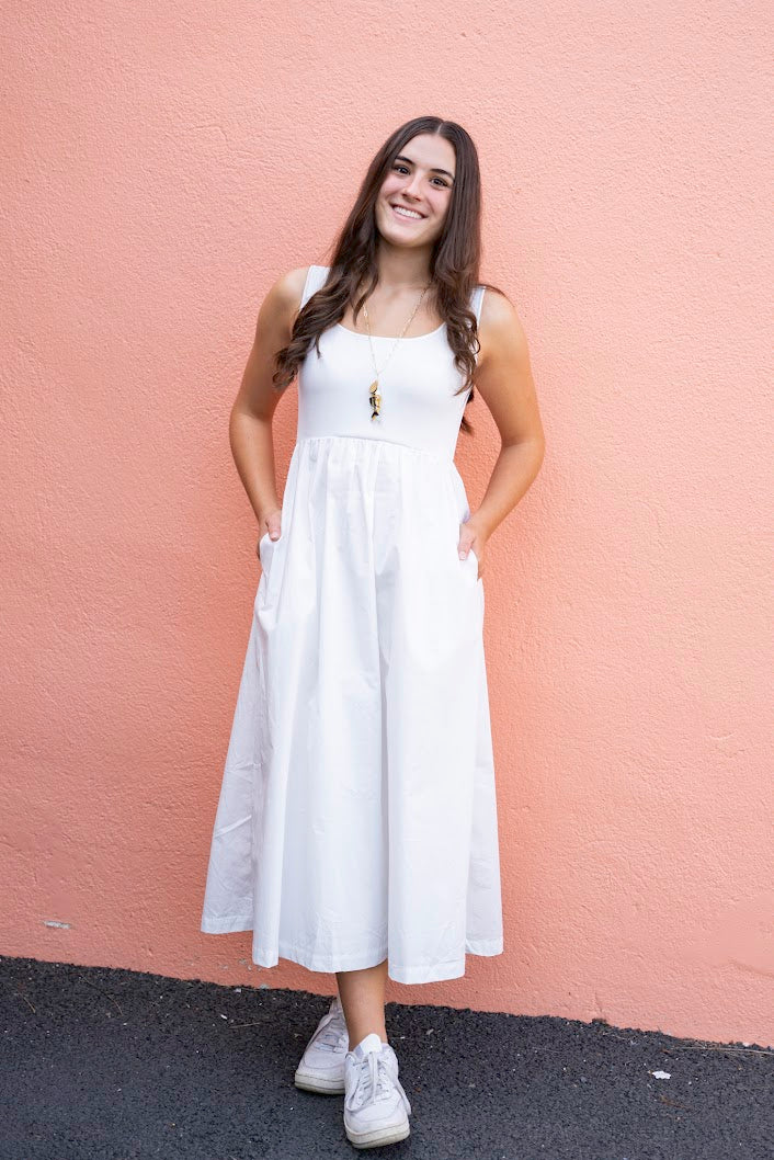 The Lucinda Dress - White