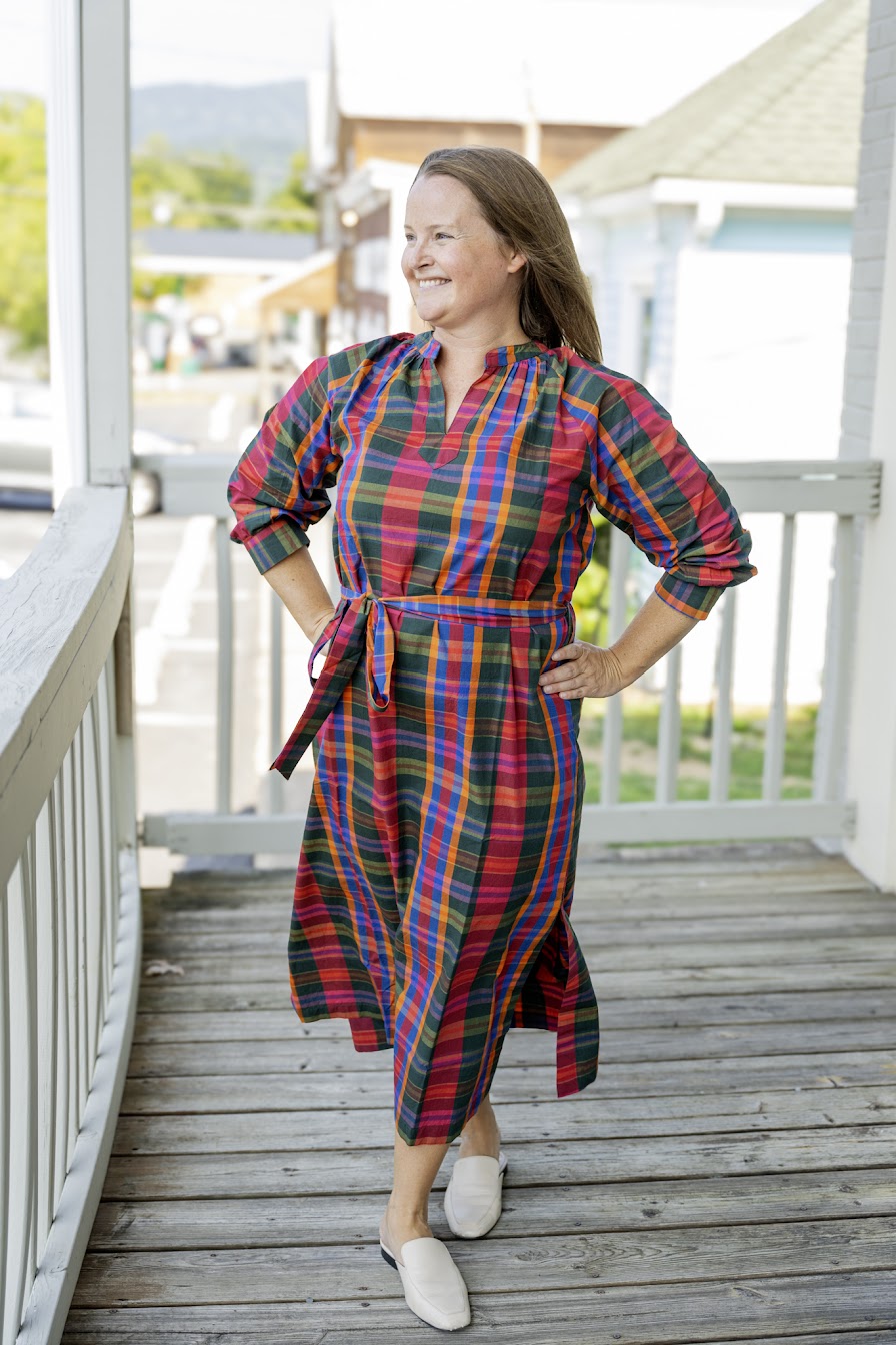 The Plaid Tejate Dress