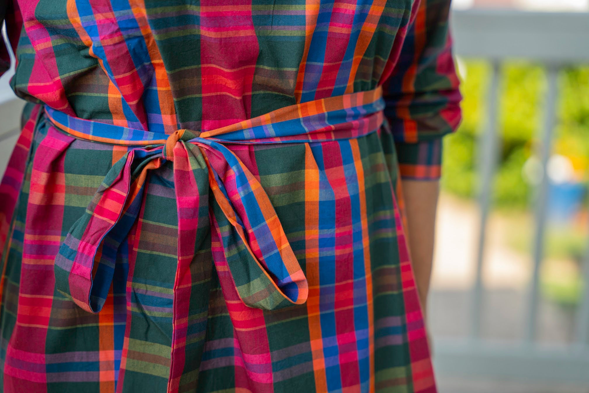 The Plaid Tejate Dress