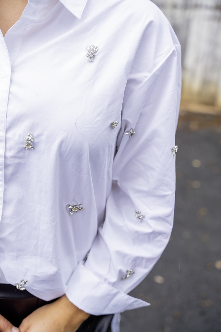 The Jewel Button Down