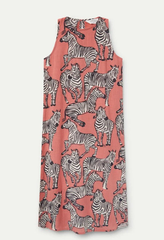 The Safari Print Midi Dress