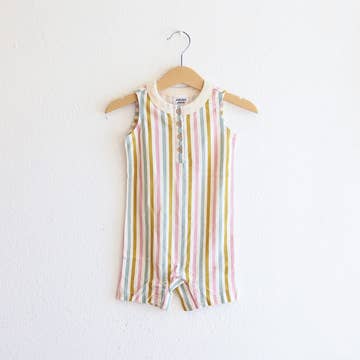 Summer Striped Romper